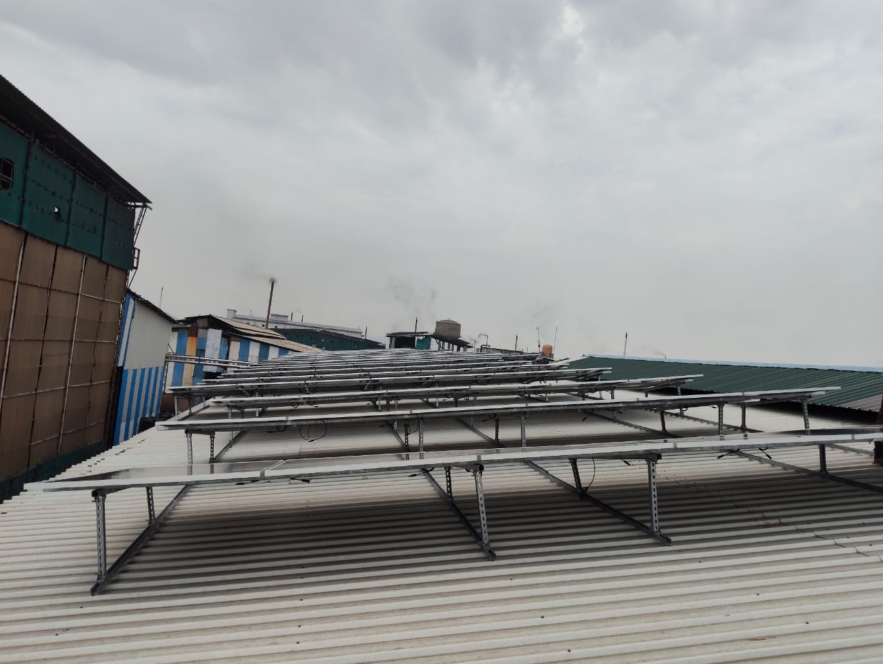 Industrial Solar Setup